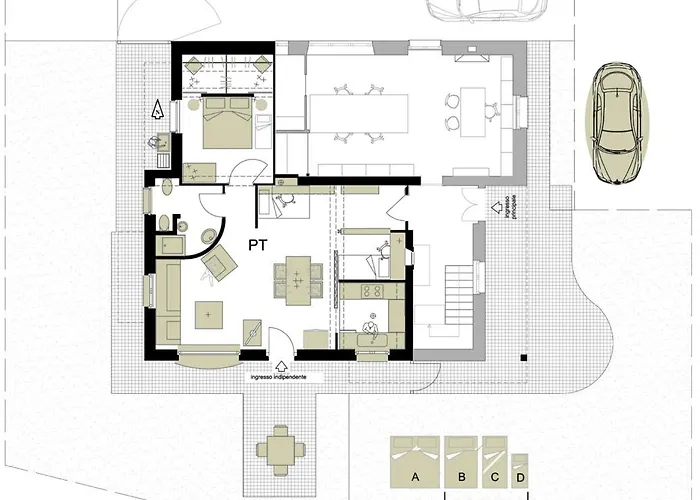 Apdf Con Giardino Apartment